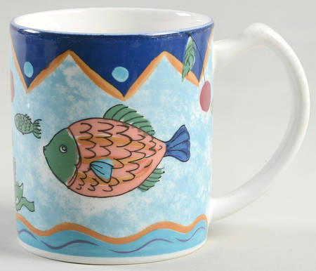 Ocean Collage Mug
