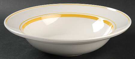 Ochre 10" Round Vegetable Bowl