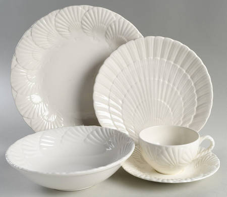 Ocean Jewel White 5 Piece Place Setting
