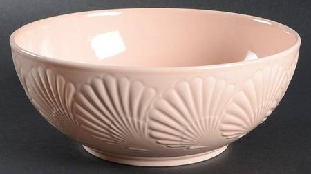 Ocean Jewel Pink 8" Round Vegetable Bowl