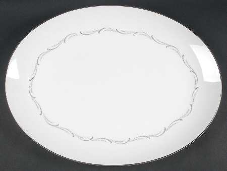 Odette 16" Oval Serving Platter