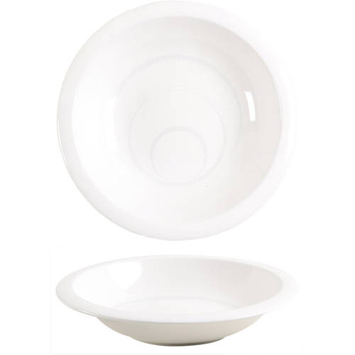 Off Center Rim Soup Bowl