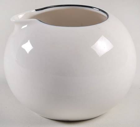 Olympia Black Creamer