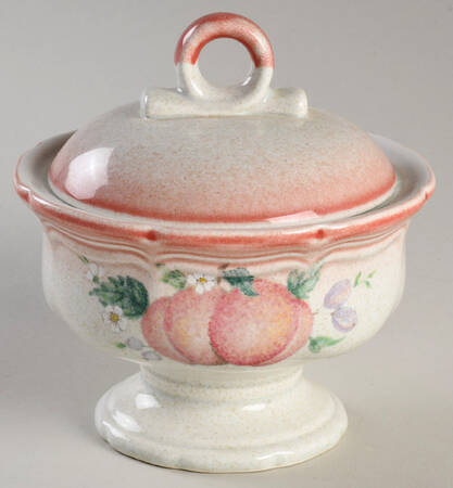 Old Orchard Sugar Bowl & Lid
