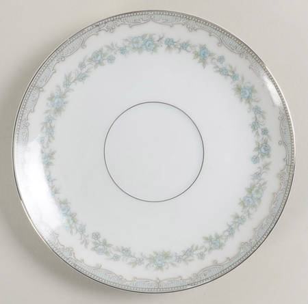 Olympia (Blue Floral Desgn) Saucer