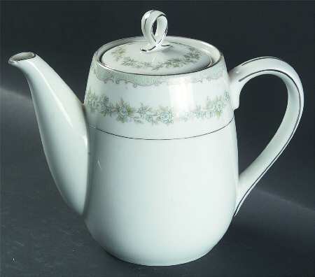 Olympia (Blue Floral Desgn) Teapot & Lid