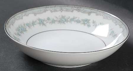 Olympia (Blue Floral Desgn) Fruit/Dessert (Sauce) Bowl