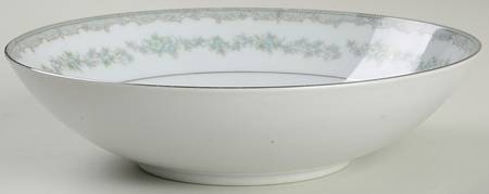 Olympia (Blue Floral Desgn) 9" Round Vegetable Bowl