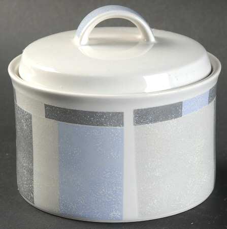 Omni Blue Sugar Bowl & Lid