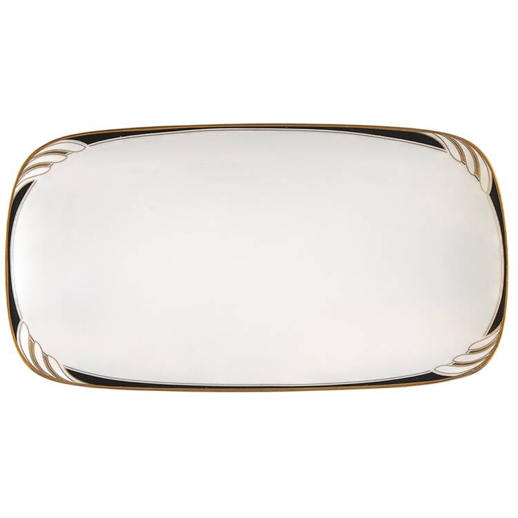 Omega White Black Butter Tray
