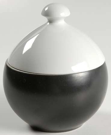 Onyx Sugar Bowl & Lid