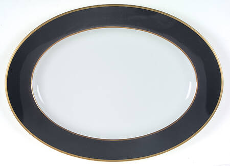 Onyx 17" Oval Serving Platter