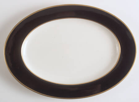 Onyx 12" Oval Serving Platter