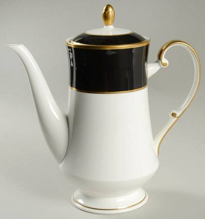 Onyx Coffee Pot & Lid