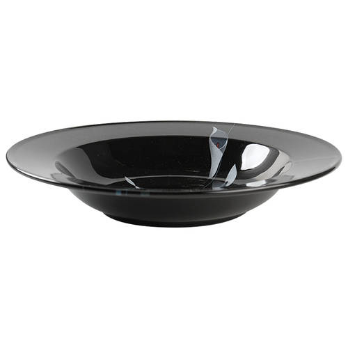 Opus Black Large Rim Soup Bowl