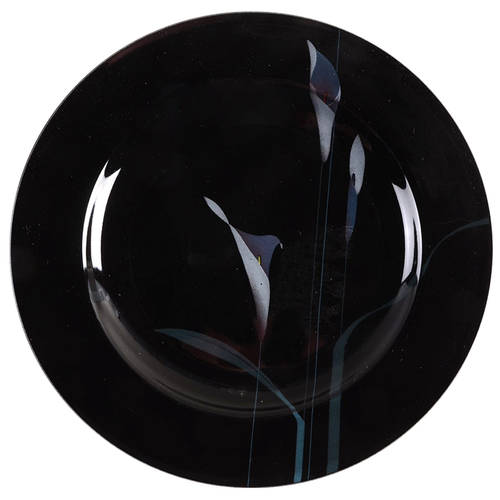 Opus Black Salad Plate by Mikasa