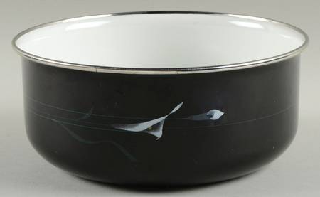 Opus Black 7" Metal Mixing Bowl