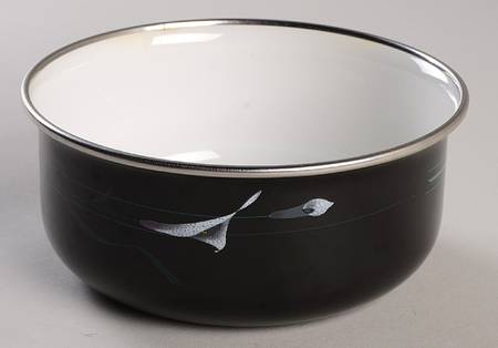 Opus Black 6" Metal Mixing Bowl