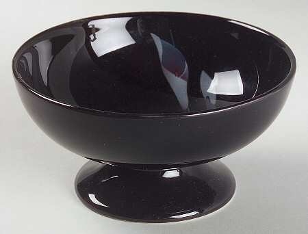 Opus Black Crudite Snack Bowl/Dip Or Sherbet