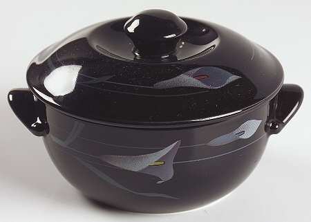 Opus Black Individual Casserole & Lid