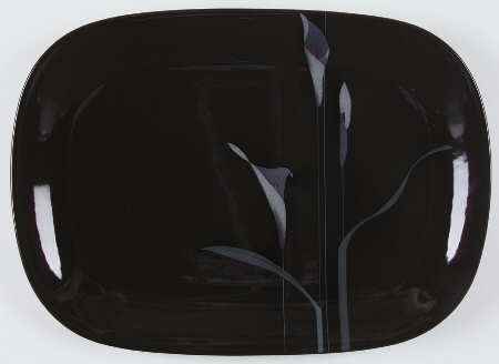 Opus Black 14" Oval Serving Platter