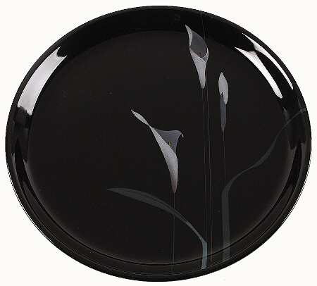 Opus Black Chip & Dip-Plate