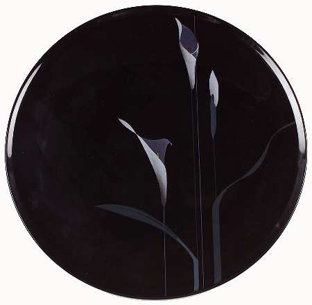 Opus Black Cake Plate
