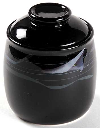 Opus Black Small Canister & Lid
