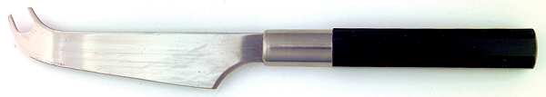 Opus Black Cheese Knife with Stainless Blade