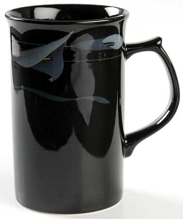 Opus Black Cappuccino Mug
