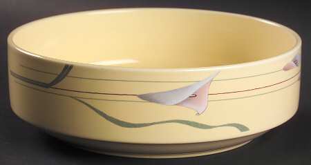 Opus Yellow 8" Round Vegetable Bowl