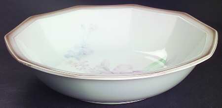 Orchids 9" Round Vegetable Bowl