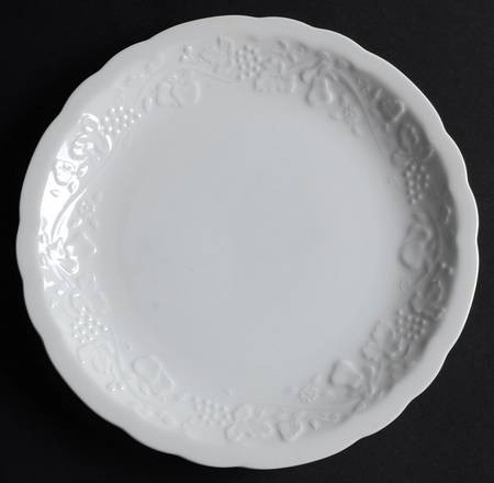 Orchard White Salad Plate