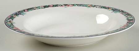 Orchard Mural Rim Soup Bowl