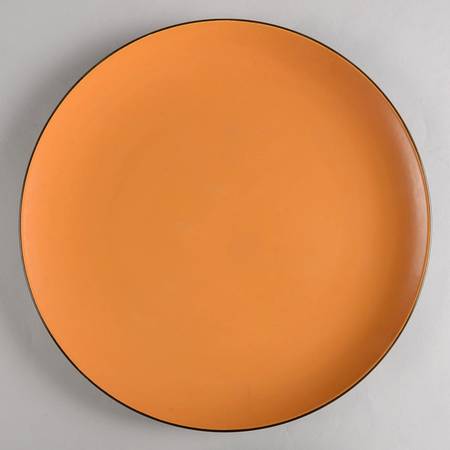 Orange Sherbet 12" Chop Plate (Round Platter)