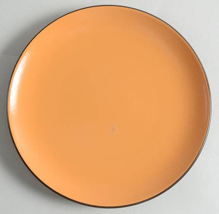 Orange Sherbet Salad Plate
