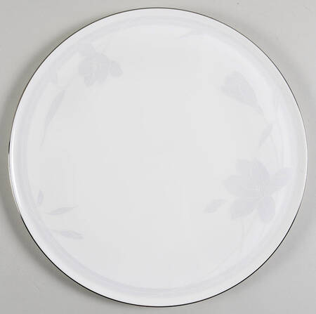 Ovation White Cake Plate