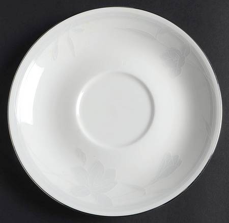 Ovation White Saucer for Bon Jour Cup