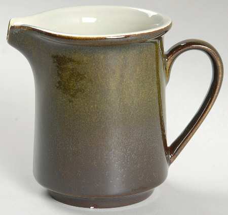 Ovation Brown & Green Creamer