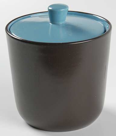Pacific Blue Sugar Bowl & Lid
