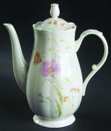 Pastel Bouquet Coffee Pot & Lid