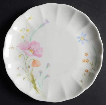 Pastel Bouquet Salad Plate