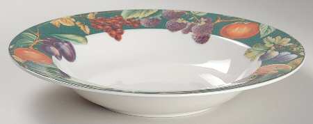 Passion Fruit Large Rim Soup Bowl