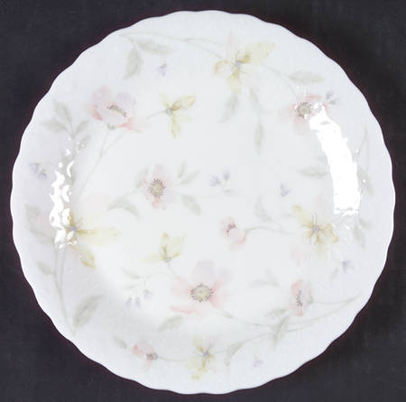 Pastel Garden Salad Plate