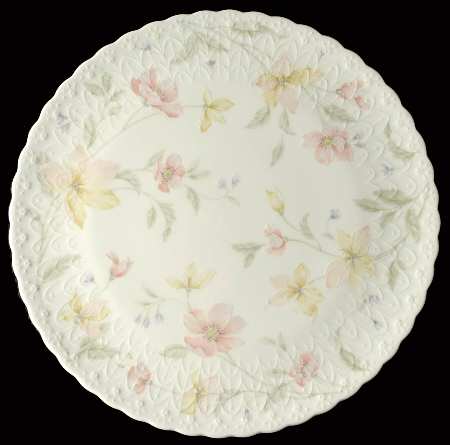 Pastel Garden Cake Plate