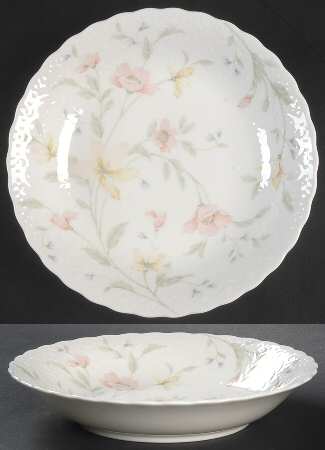 Pastel Garden Coupe Soup Bowl