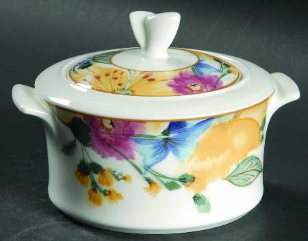 Paradiso Garden Sugar Bowl & Lid