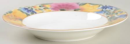 Paradiso Garden Rim Soup Bowl