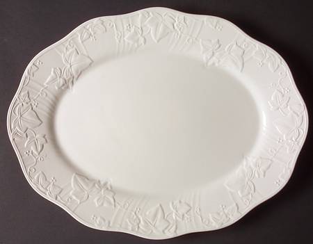 Parisian Ivy 15" Oval Serving Platter