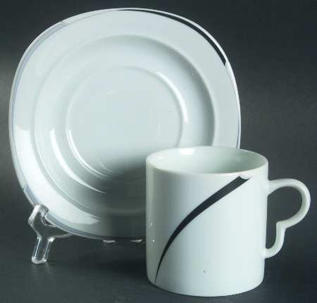 Palomar Flat Cup & Saucer Set